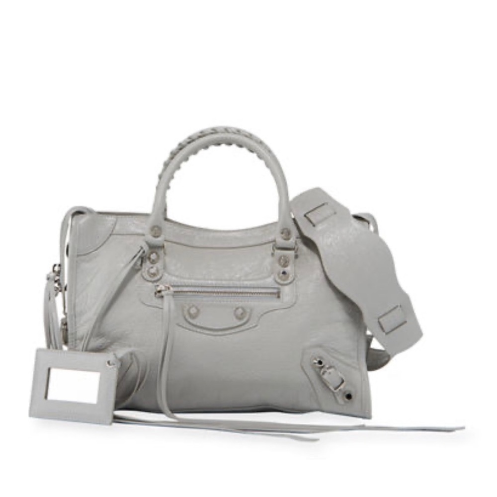 Balenciaga Small Classic City Bag in Gray
